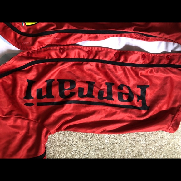 Ferrari Jordan Baseball Jersey - Picture 2 of 5